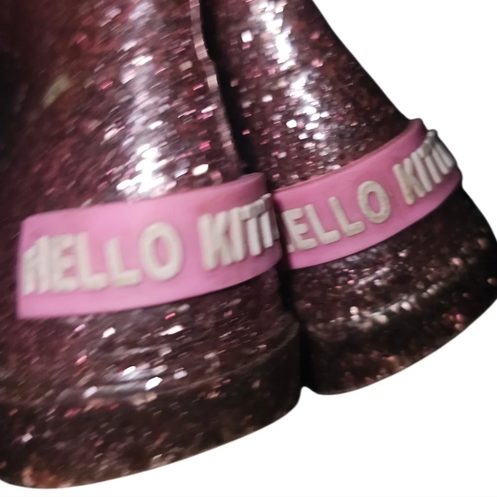 Hello Kitty Glitter Rain Boots